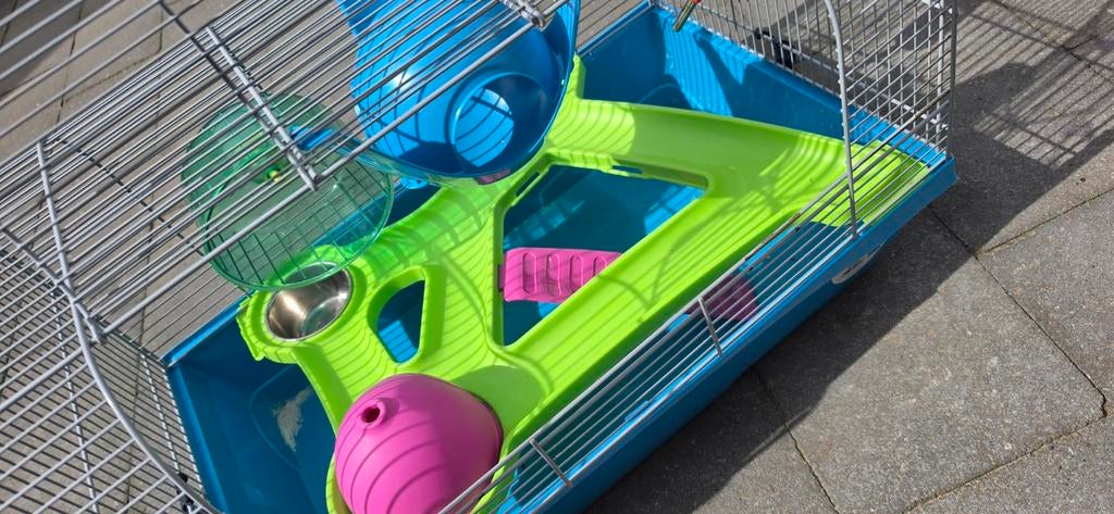 Kooi voor een hamster of rat., Ophalen of Verzenden