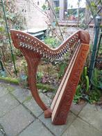 Keltische harp in mooie stevige koffer, Muziek en Instrumenten, Ophalen, Zo goed als nieuw