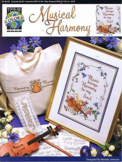 Borduurboekje Musical Harmony + zijde, Ophalen of Verzenden, Nieuw, Patroon