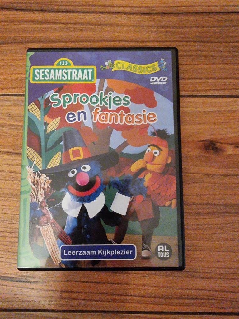 Sesamstraat Classics: Sprookjes en Fantasie DVD, Alle leeftijden, Ophalen, Zo goed als nieuw, Tv fictie