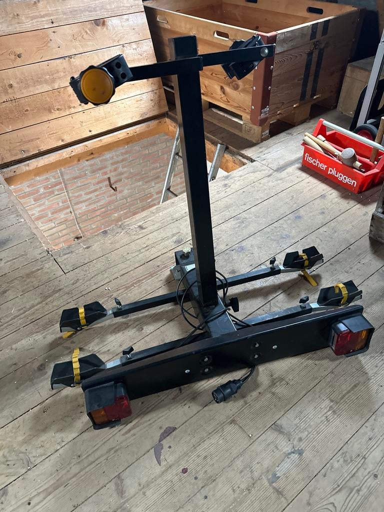 Spinder Fietsendrager Trekhaakdrager - RH-2-VF, Auto diversen, Fietsendragers, Ophalen, 2 fietsen, Gebruikt, Trekhaakdrager