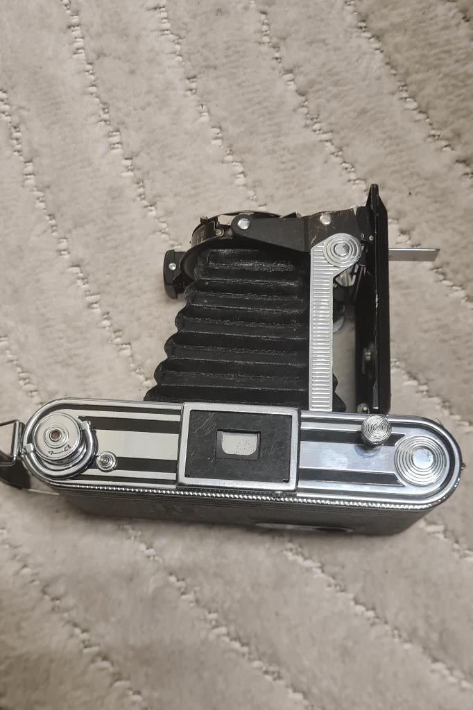 Fotograaf camera kodak junior 620, Ophalen of Verzenden, Refurbished, Spiegelreflex, Canon