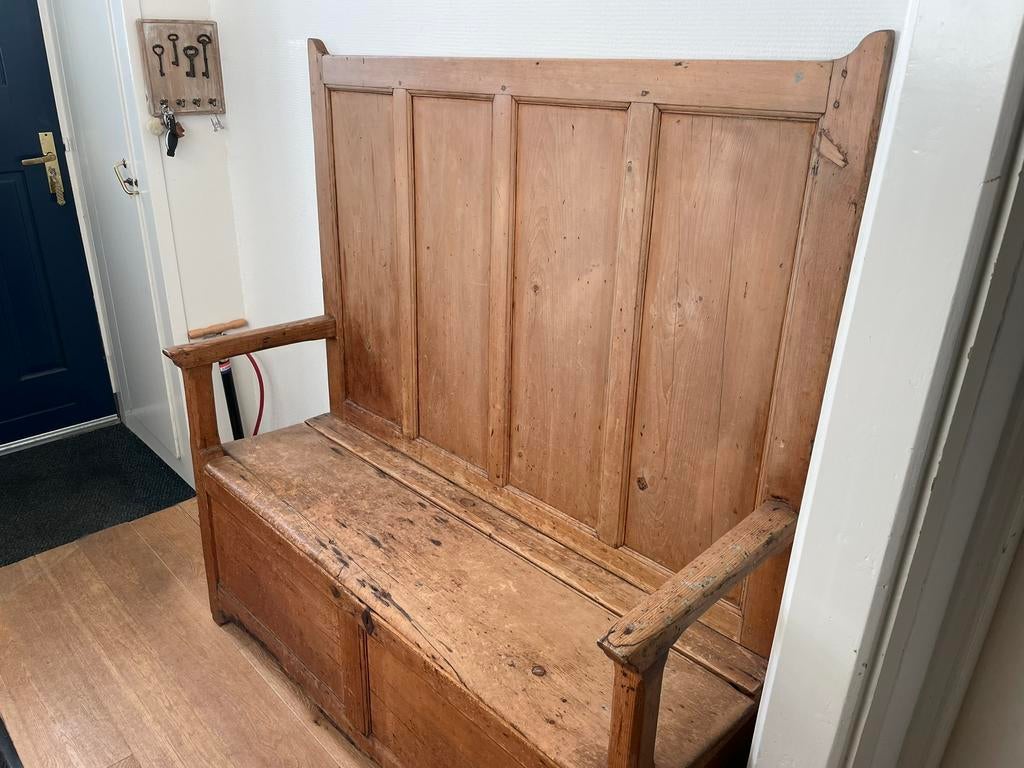 Brocante klepbank, Antiek en Kunst, Curiosa en Brocante, Ophalen