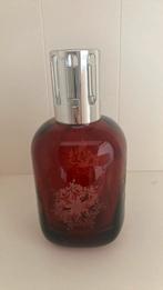 Lampe Berger geurbrander - rood glas, Ophalen of Verzenden, Zo goed als nieuw