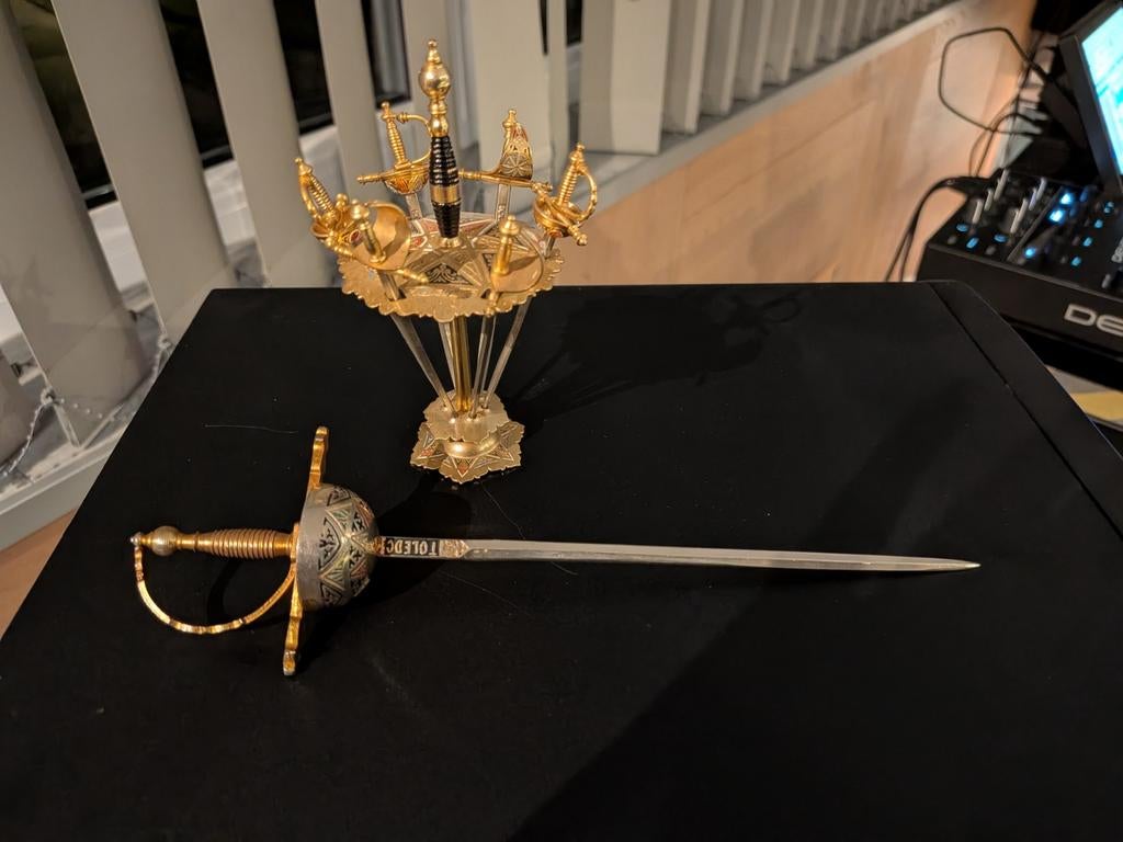 Toledo Zwaarden Set, Ophalen, Gebruikt