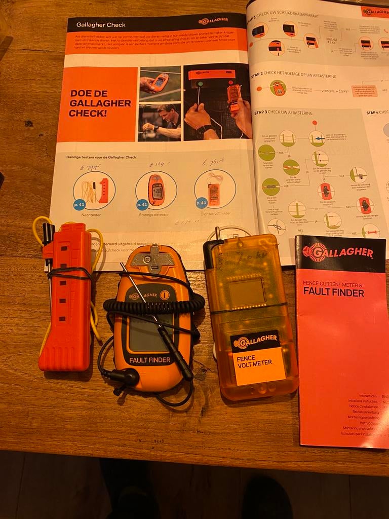 Testers voor de afrastering  Gallagher Check nieuw., Ophalen of Verzenden, Nieuw