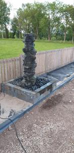 Mooi hoog waterornament van natuursteen, Ophalen, Gebruikt, Overige materialen, Waterornament