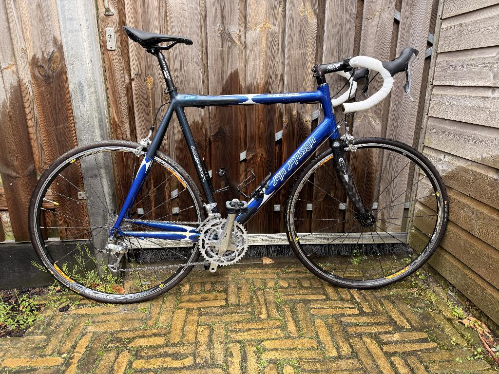 Jan Janssen Paris-Nice Racefiets – Ultegra 3x10 - 60cm, 28 inch, Gebruikt, Aluminium, 57 tot 61 cm