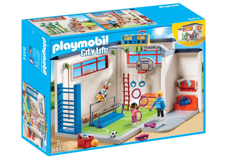 9454 de gymzaal / sportzaal / school serie NIEUW, Kinderen en Baby's, Speelgoed | Playmobil, Ophalen of Verzenden, Nieuw, Complete set
