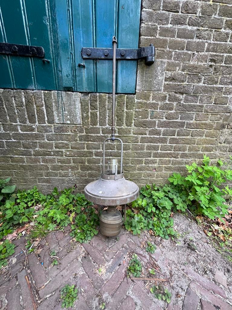 Antieke olielamp / petroleumlamp - Decoratieve buitenlamp, Ophalen