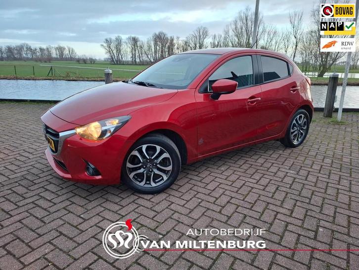 Mazda 2 1.5 Skyactiv-G GT-M Line Clima Cruise Stoelverw, Tre, Auto's, Mazda, Bedrijf, Te koop, ABS, Achteruitrijcamera, Airbags