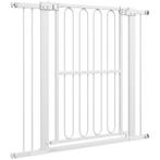 PawHut 94 cm Hoog Huisdierenhekje voor Deurkozijnen, Gangen, Ophalen