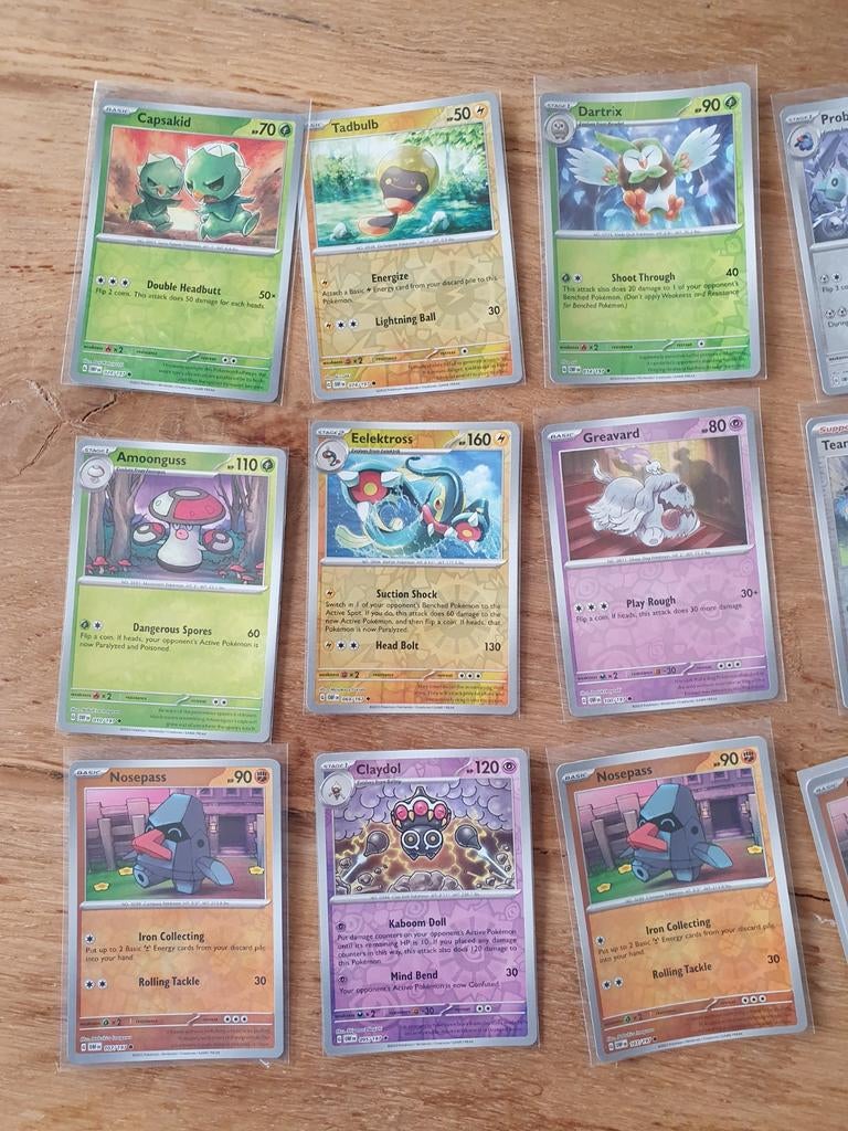 Diverse Pokémon Kaarten Collectie - Zeldzaam & Glanzend, Hobby en Vrije tijd, Verzamelkaartspellen | Pokémon, Ophalen of Verzenden