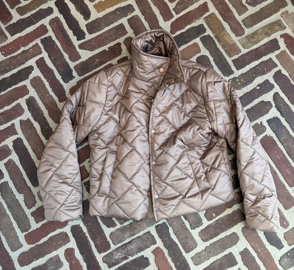Nieuwe zomerjasje! Taupe  maat M, Kleding | Dames, Jassen | Zomer, Ophalen of Verzenden, Nieuw, Maat 38/40 (M), Bruin