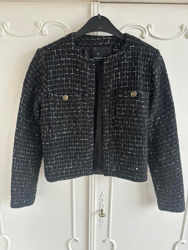 Nieuw jasje merk NIK & NIK maat 152, Ophalen of Verzenden, Nieuw, Meisje, Jas
