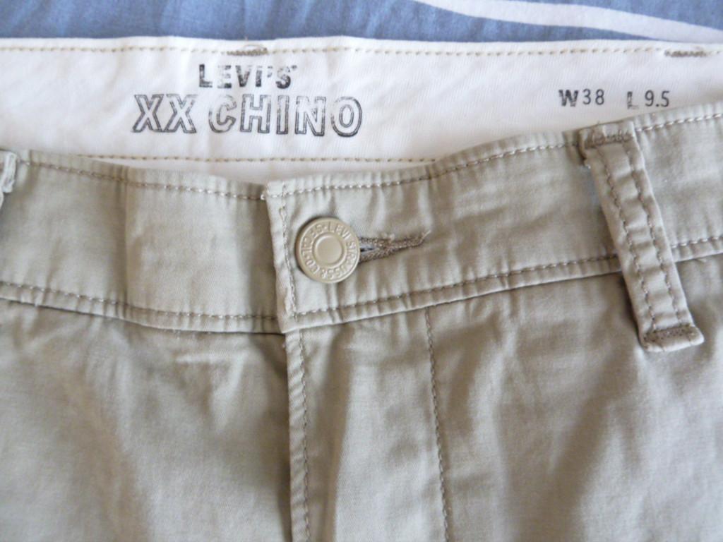 Korte broek  Beige Levi's XX Chino, Kleding | Heren, Maat 52/54 (L), Beige, Ophalen of Verzenden, Gedragen