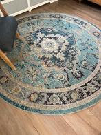 Rond Vloerkleed NIEUW, Huis en Inrichting, Stoffering | Tapijten en Kleden, Ophalen, Blauw, Rond, Nieuw