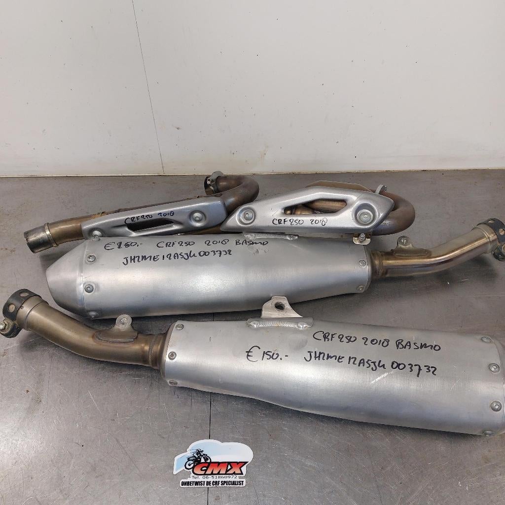 uitlaat honda CRF250 (2018) CRF250 uitlaatdempers, Ophalen, Cmx, Cmx, Cmx