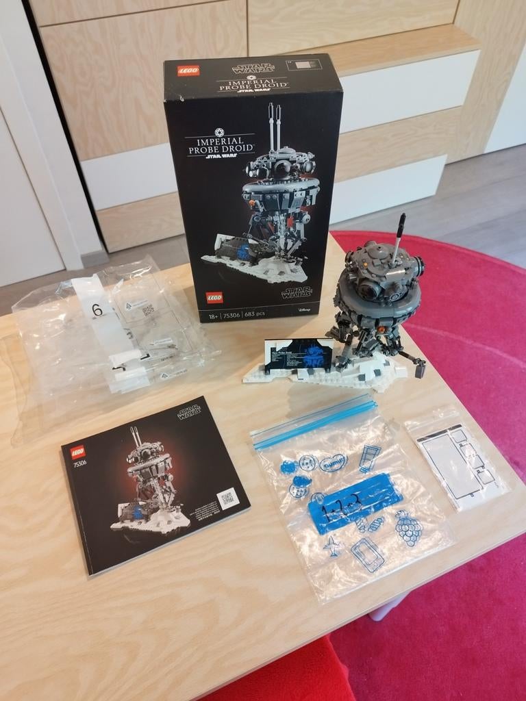 Lego Star Wars 75306 Imperial (Viper) Probe Droid, Compleet, Star Wars, Lego, Ophalen of Verzenden
