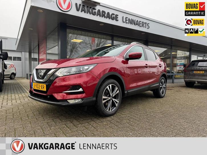 Nissan Qashqai 1.2 N-Connecta Pano dak, navi, trekhaak, Rijk, Auto's, Nissan, Bedrijf, Te koop, Qashqai, 360° camera, ABS, Airbags