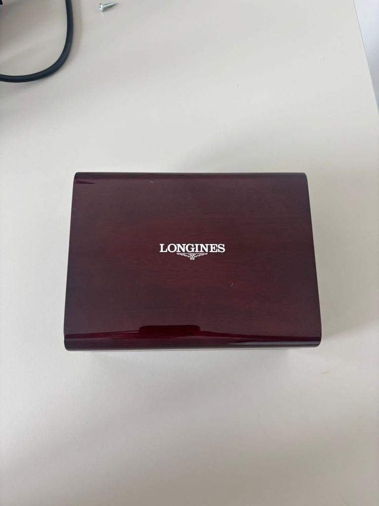 Longines Master Collection GMT World Time – Automaat, Sieraden, Tassen en Uiterlijk, Horloges | Heren, Overige merken, Leer, Staal