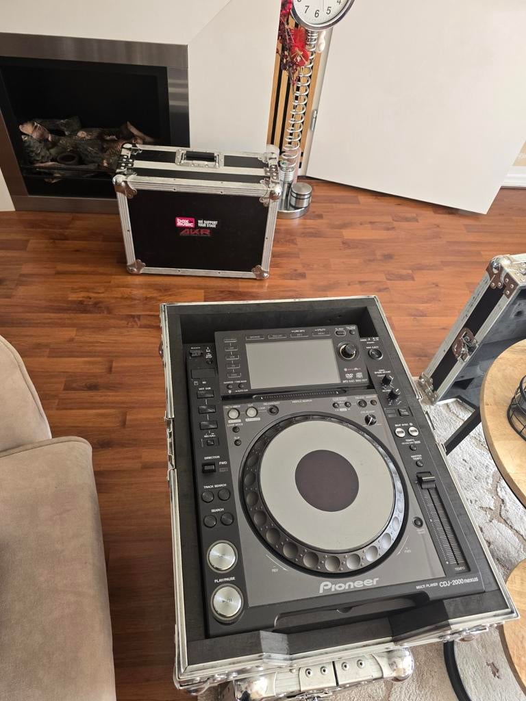 SET PIONEER 2X CDJ 2000NEXUS + DJM800., Ophalen, Gebruikt, Pioneer