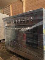 Zeer net gasfornuis met oven 90 cm, Ophalen, Overige kleuren, 50 tot 100 cm, Zo goed als nieuw