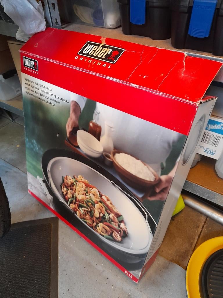 Weber wok 57cm, Ophalen