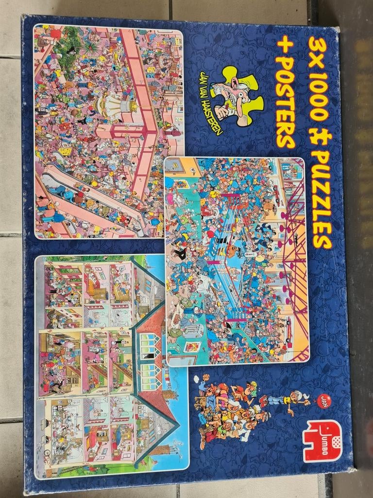 Jan van haasteren, Ophalen of Verzenden, 500 t/m 1500 stukjes, Zo goed als nieuw