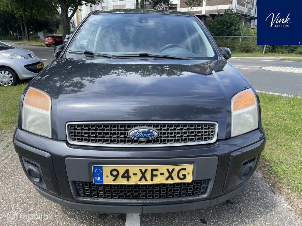 Ford Fusion 1.4 TDCi Futura | Airco, Auto's, Voorwielaandrijving, Stof, Gebruikt, 68 pk