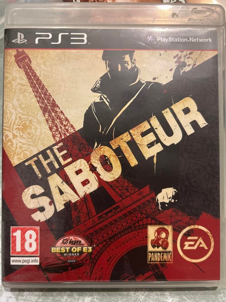 The Saboteur - PlayStation 3 (PS3), Avontuur en Actie, Gebruikt, Vanaf 18 jaar, 1 speler