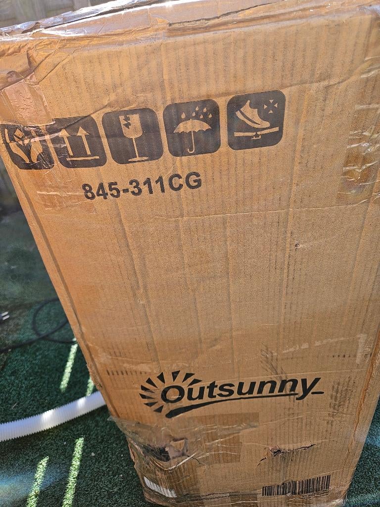 Bolderkar (OutSunny), Caravans en Kamperen, Ophalen, Opvouwbaar, Gebruikt