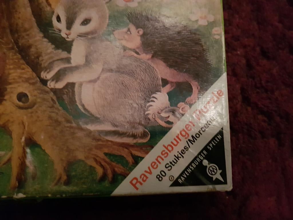 Pinkeltje Ravensburger Legpuzzel 80 Stukjes, Ophalen of Verzenden, Minder dan 500 stukjes, Gebruikt, Legpuzzel