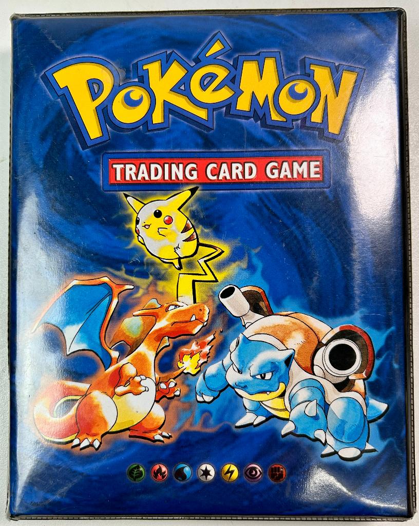 Verzamelalbum Pokémon 1999 incl. 91 trading cards, Ophalen of Verzenden, Gebruikt, Meerdere kaarten