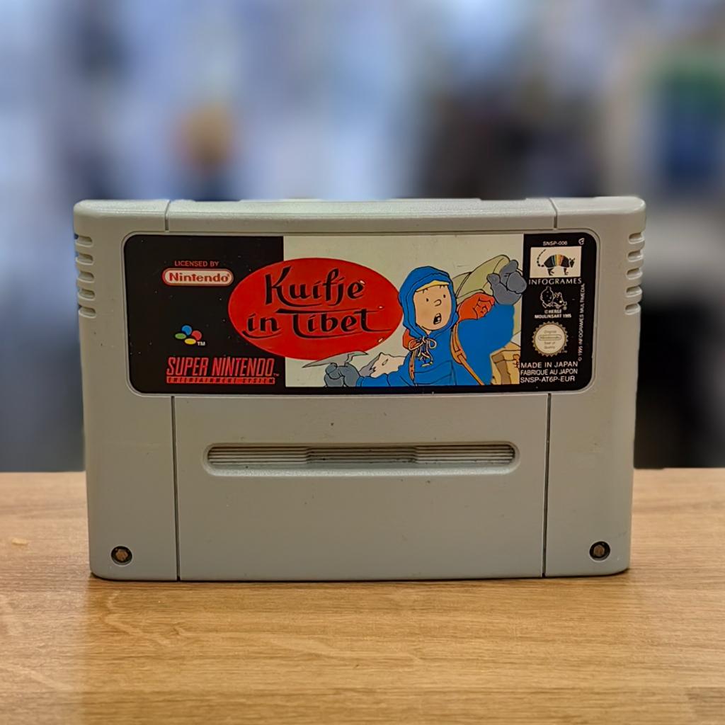Kuifje in Tibet - Super Nintendo Game, Spelcomputers en Games, Games | Nintendo Super NES, Nintendo, Zo goed als nieuw, Support@nintendo.com