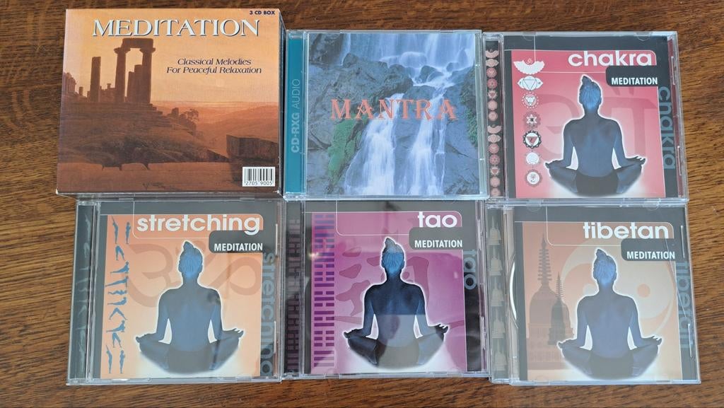 6 meditatie cd's., Cd's en Dvd's, Ophalen, Zo goed als nieuw