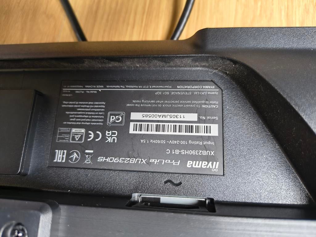 Iiyama ProLite XUB2390HS-B1 beeldscherm, Computers en Software, Monitoren, Gebruikt, Iiyama, IPS, HDMI
