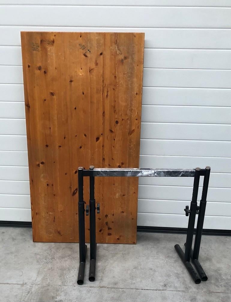 INBOEDELVERKOOP HAAKSBERGEN: werktafel, Huis en Inrichting, Tafels | Eettafels, Ophalen, Gebruikt, 50 tot 100 cm, 150 tot 200 cm