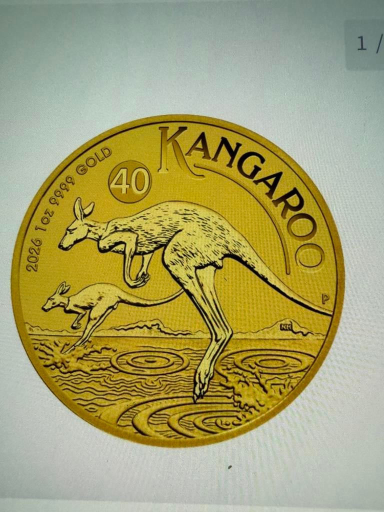 100 Dollar Australie, Postzegels en Munten, Edelmetalen en Baren, Goud, Ophalen of Verzenden