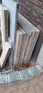 GRATIS: Chinees hardsteen tegels 80x80, Ophalen, Gebruikt, Natuursteen, Terrastegels