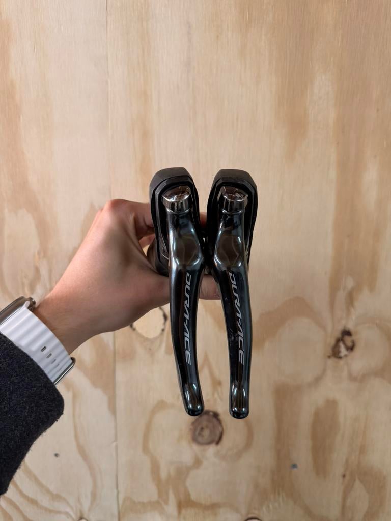Shimano Dura Ace 9100 2x11 shifterset, Fietsen en Brommers, Fietsonderdelen, Gebruikt, Shimano, Overige typen, Ophalen of Verzenden