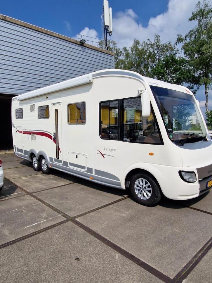Camper Euramobile Itegra., Caravans en Kamperen, Campers, Particulier, tot en met 4, Buscamper of Camperbus, Eura Mobil, Fiat