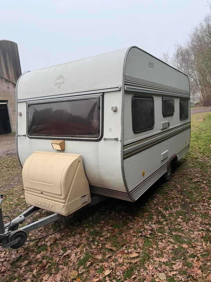 Hobby caravan 400n, Caravans en Kamperen, Caravans, Particulier, tot en met 3, 500 - 750 kg, Standaardzit, Hobby, Ophalen