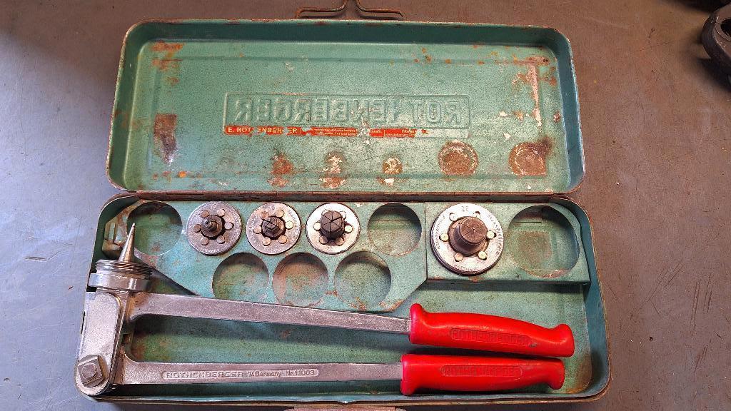 rothenberger optomp set optromper tromp set. tromptang, ., Ophalen of Verzenden, Zo goed als nieuw, .