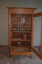 Prachtige antieke eiken Art Deco boekenkast, vitrinekast, Antiek en Kunst, Verzenden