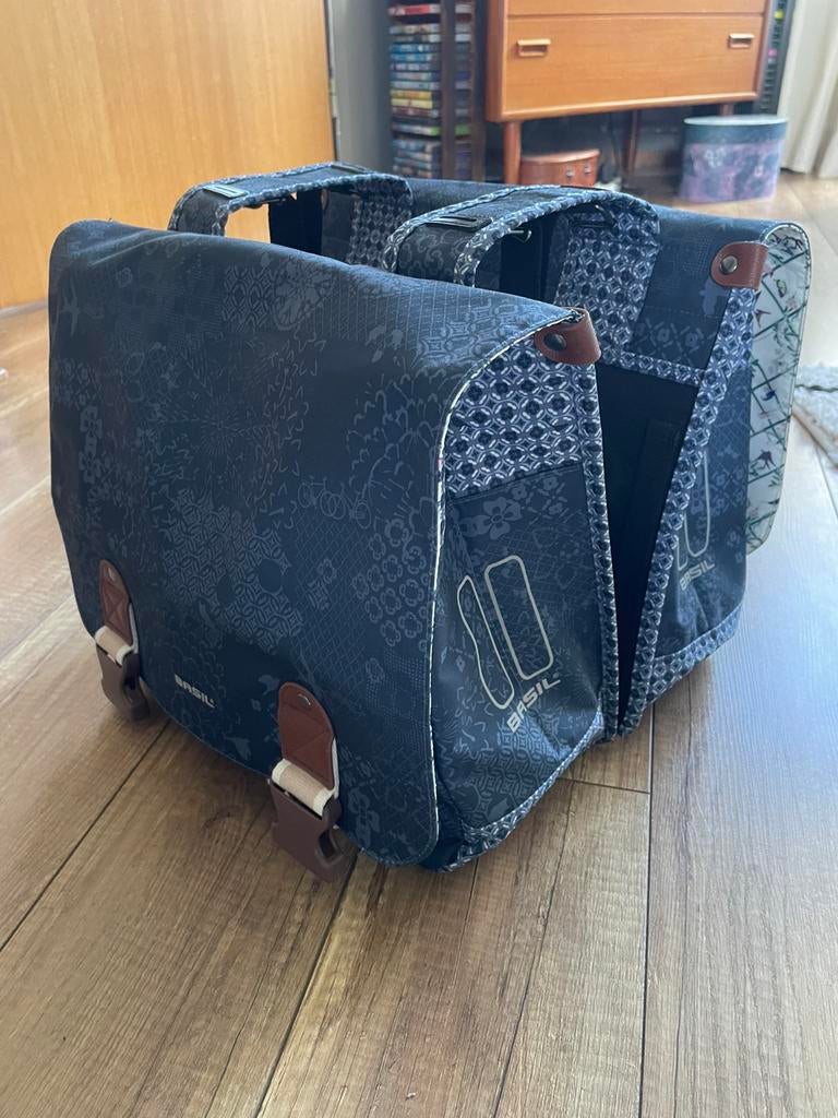 Basil Bohème dubbele fietstas nieuw, Ophalen of Verzenden, Nieuw, Basil