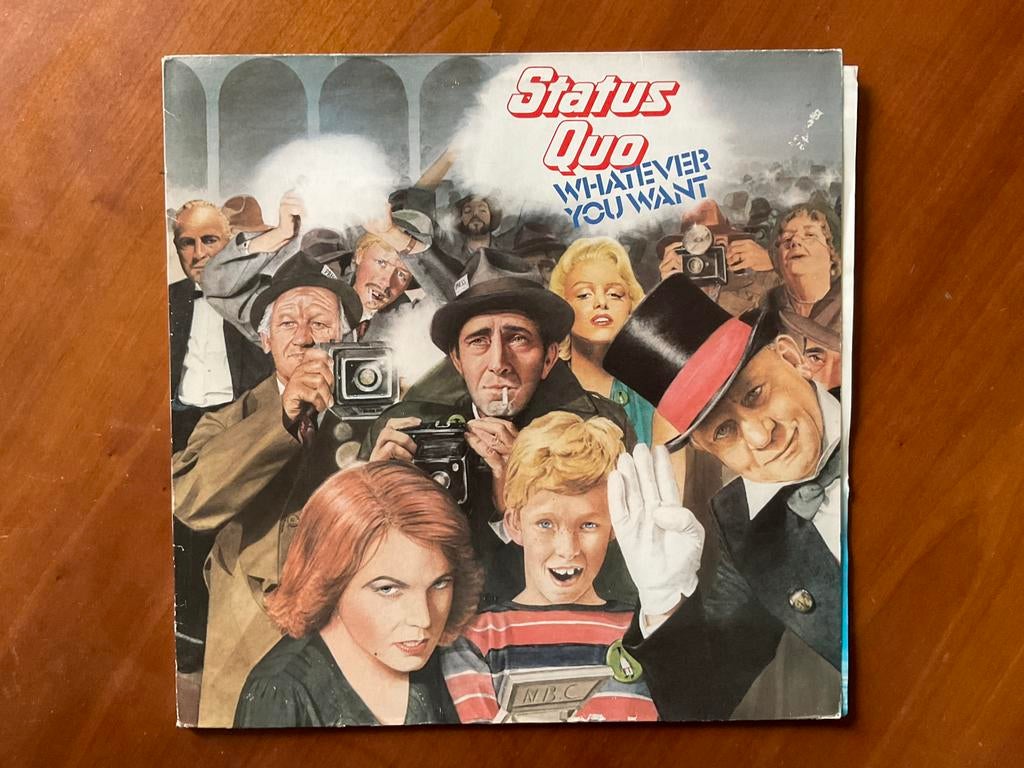 LP Status Quo, Whatever you want, gaaf, Ophalen of Verzenden, Zo goed als nieuw, 12 inch, Poprock