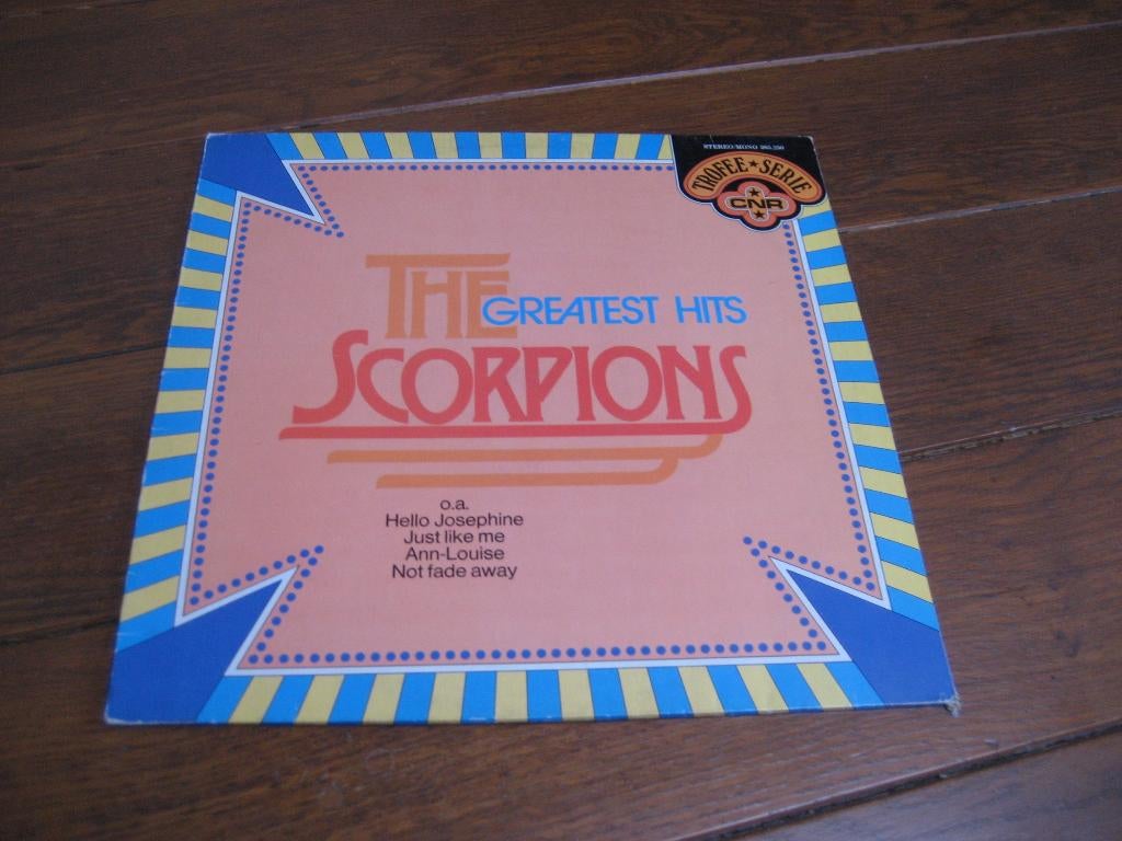 60s the scorpions lp, Ophalen of Verzenden, 1960 - 1969, Gebruikt, 12 inch