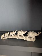 Olifanten familie beeld, Verzamelen, Ophalen of Verzenden, Gebruikt, Dier