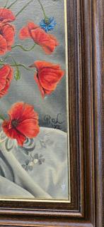 Klaprozen in een vaas, Ophalen of Verzenden